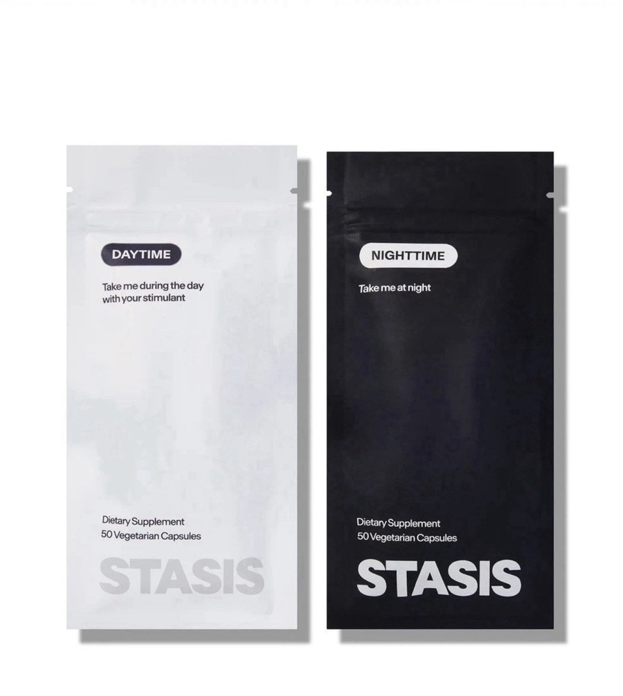 Stasis Daytime & Nighttime Supplement Bundle 50 Caps Each