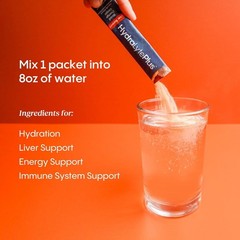 Rapid Rehydration Liver Support Mix: 18 Ingredients in Pineapple Mango Flavor