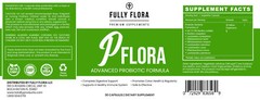 PFLORA Probiotic Digestive Support Immune & Cholesterol Control Heart Supplement