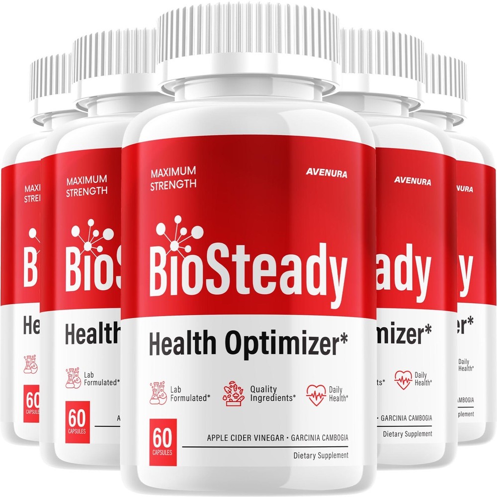(5 Pack) BioSteady Capsules – Bio Steady Natural Blend Glycogen Support
