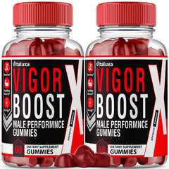 (2 Pack) Vigor Boost X Gummies for Men, Male Performance Gummy (120 Gummies)