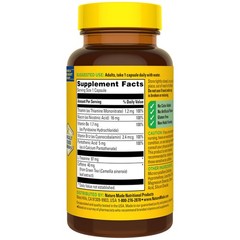 Nature Made Focus Boost Capsules, Green Tea Caffeine + L 30 Count (Pack of 1)
