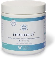 Immuno-5 Immune Respiratory Support Powder for Cats from Veterinarian Recomm…