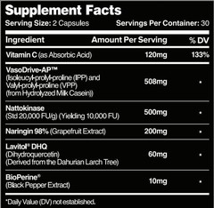 Leviathan Hemo Flow 60 Capsules Blood Pressure RBC Volume Viscosity Support