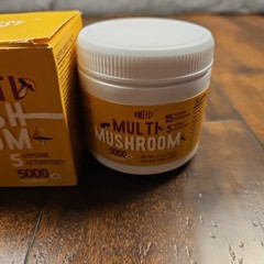 Dmeisy 5000 mg Mushroom Powder Immunity Brain Focus 20 in 1 Formula 5.3 oz