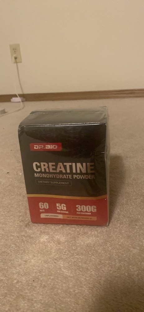 Dr. Bio Instant Boost Creatine Monohydrate Powder 60 Days, 300G
