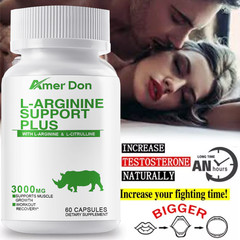 L-Arginine 3000 MG, Extra Strength Nitric Oxide & Circulation Boost Testoser
