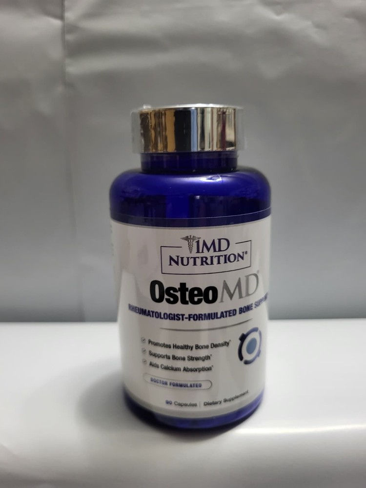 Single Pack 1MD Nutrition OsteoMD Bone Health Support 90 Softgels Exp 12/2027