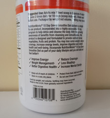 NutritionWorks®10 Day Green Smoothie Drink Mix Cleanse & Detox Tropical Mango