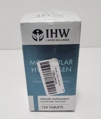 Molecular Hydrogen Water Tablets, 12 ppm H2 Supplement with Magnesium