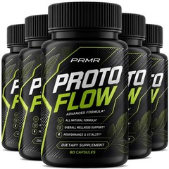 ProtoFlow Advanced Formula Prostate Health Support Supplement – 300 Capsules