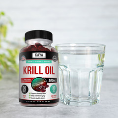 (2 Pack) Krill Oil, EPA, DHA, with Astaxanthin, Joint Function