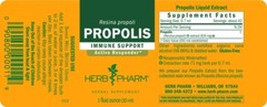 Herb Pharm – Propolis Extract – 1 fl. oz. Immune Support Herbal Supplement
