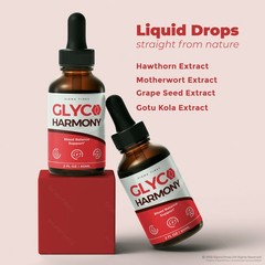 Glyco Harmony Liquid Drops, GlycoHarmony Blood Support Supplement (30 servs.)