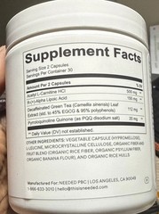 Needed Cellular Aging Support Supplement 60 Capsules New Sealed