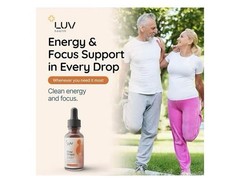 (2-Pack) LUV Wellness Flow Drops – Wellness LUV Flow Adaptogen Mushroom Blend Dr