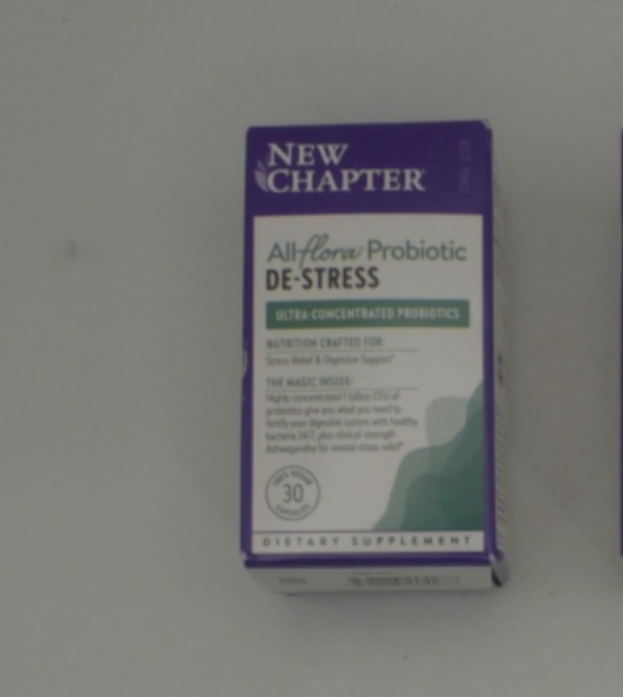 2x 8/26 New Chapter All-Flora™ Probiotic De-Stress Formula with Clinical-Strengt