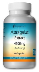Astragalus Root Extract, 4500 mg Capsules serving- gluten free