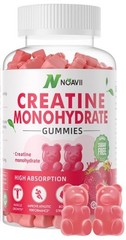 Creatine Monohydrate Gummies 5000mg for Men & Women – 90ct Strawberry Gummies
