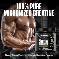 Pure Micronized Powder Supplement, Unflavored, 150 g – Supports Bulk Muscle E…