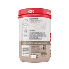 SlimFast Keto Meal Replacement Powder, Keto Meal Replacement Shake, Low Carb,…