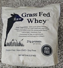 Grass Fed Whey 21g Protein 5Lbs EXP 7/26