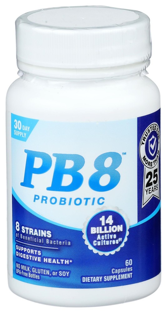 , PB8 Acidophilus Capsules, 60 Count