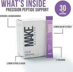 Make Wellness Calm Lemon Citrus Sleep Mood & Relaxation Powder 30 on-the-go pkts