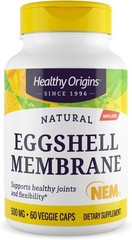 Healthy Origins Eggshell Membrane 500 mg (NEM, Non-GMO, 60 Count (Pack of 1)