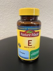 Nature Made Vitamin E 400 IU (180mg), 100 Softgels Per Bottle 12/29—FREE SHIPS