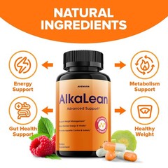 (1 Pack) Alkalean Capsules – Alkalean Pills Advanced Formula Natural Blend
