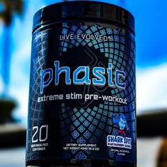 Live Evolved Phasic: Extreme Stimulant 500mg Caffeine Blend Pre-Workout.