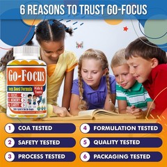 Brightkids Brain Supplements For Memory And Focus Omega 3 Dha Focus Gummies For