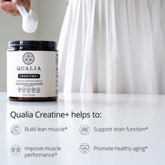 Qualia Creatine | Advanced Creatine Complex | 2 Sources + Magnesium | Optimiz…