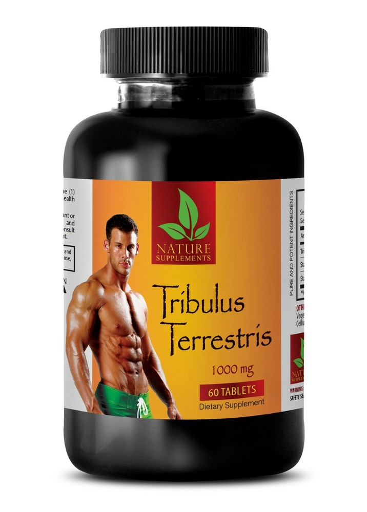 Premium Quality Testosterone Tribulus Terrestris 1000mg natural 1 Bot 60 Tablets