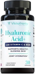 Hyaluronic Acid Skin & Joint Support Supplement MSM Vitamin C Sodium Hyaluronate