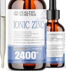 Liquid Zinc Drops Concentrate for entire family | 240 Day Supply | Zinc Sulfa…