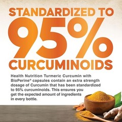 Turmeric Curcumin Extra Strength 2600mg with BioPerine Black Pepper Extract