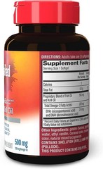 MegaRed Advanced Absorption Omega 3 Fish Oil 500mg 80 Softgels