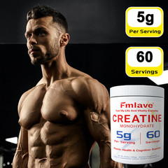 Creatine Monohydrate 60 Servings Micronized Powder 10.6oz Unflavored Muscle Gain