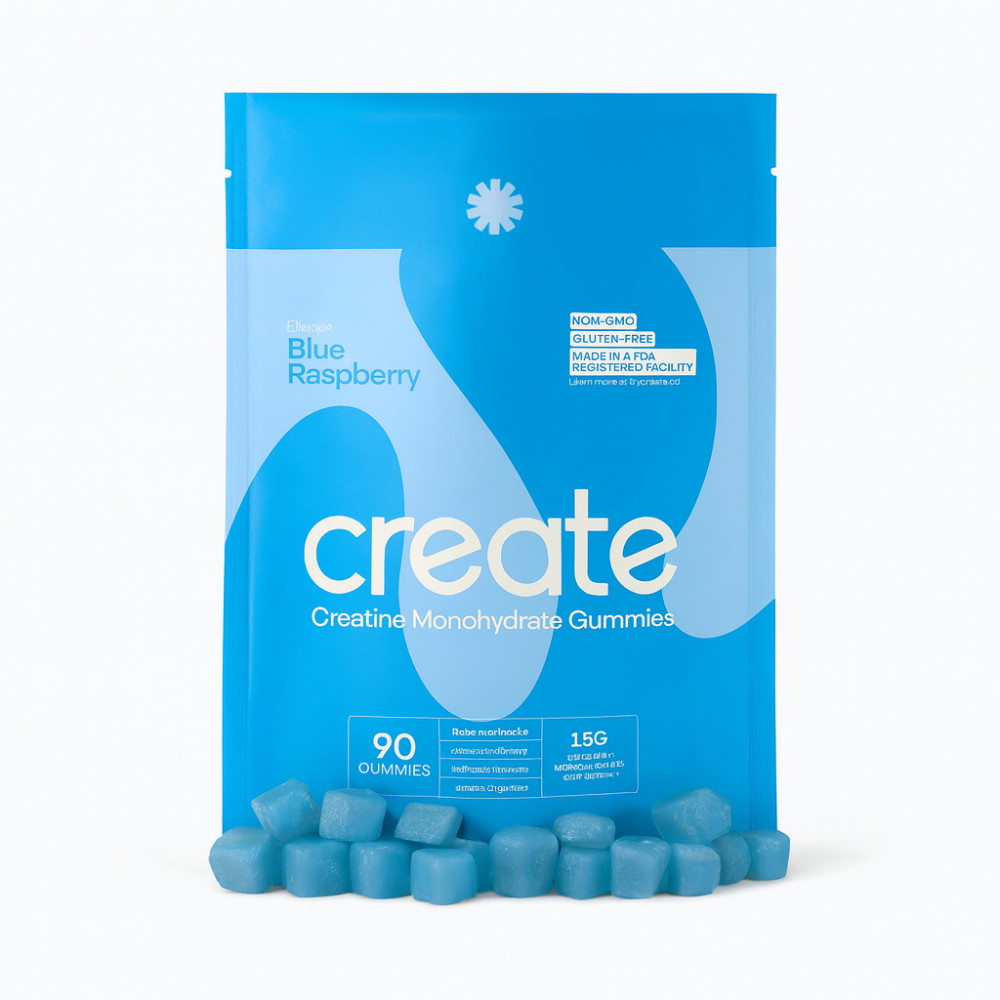 Create Creatine Monohydrate Gummies for Men & Women Strength Sour