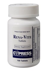 Rena-Vite Tablets, 100 Tablets Per Bottle 3 Bottles