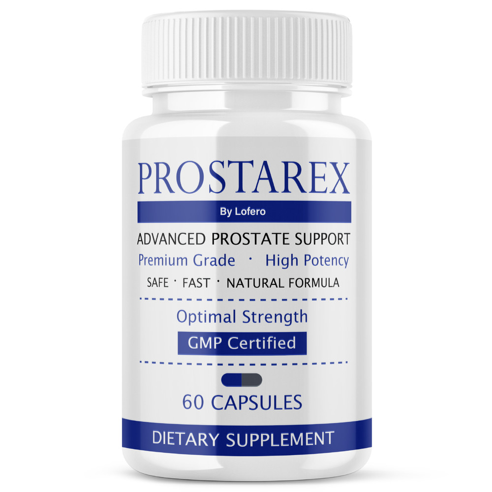 Prostarex Capsules Prostate Supplements For Men Supports Health Function (60ct)