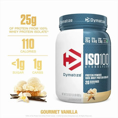 Dymatize ISO100 Hydrolyzed Whey Isolate Protein Powder