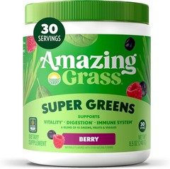 Amazing Grass Sweet Berry ORAC Greens Antioxidant Organic Superfood 30 Serv