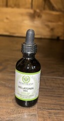 Benevolent Natural Melatonin Liquid 3mg Nighttime Sleeping Aid for Adults NO BOX