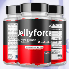 (2 Pack) Jellyforce Male Gummys Advanced Male Jelly Force Formula 120 Gummies