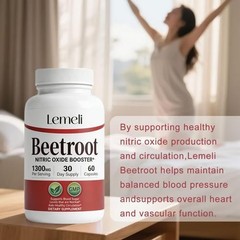 Lemeli Beet Root Supplement 60 Capsules, Lemeli Beetroot – 1300mg