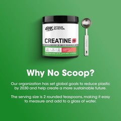 Creatine Monohydrate Plus Powder – Strawberry Peach, 40 Servings for Strength