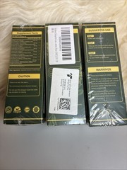 3x Green People Mullein Leaf Extract Super Concentrated For Lung Cleanse. Sealed